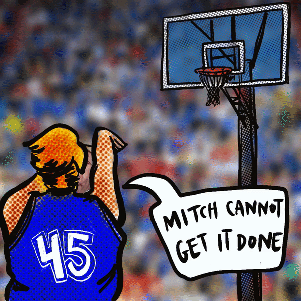 Frustrated by failed efforts to repeal the Affordable Care Act, Trump lashed out at Senate Majority Leader Mitch McConnell. 