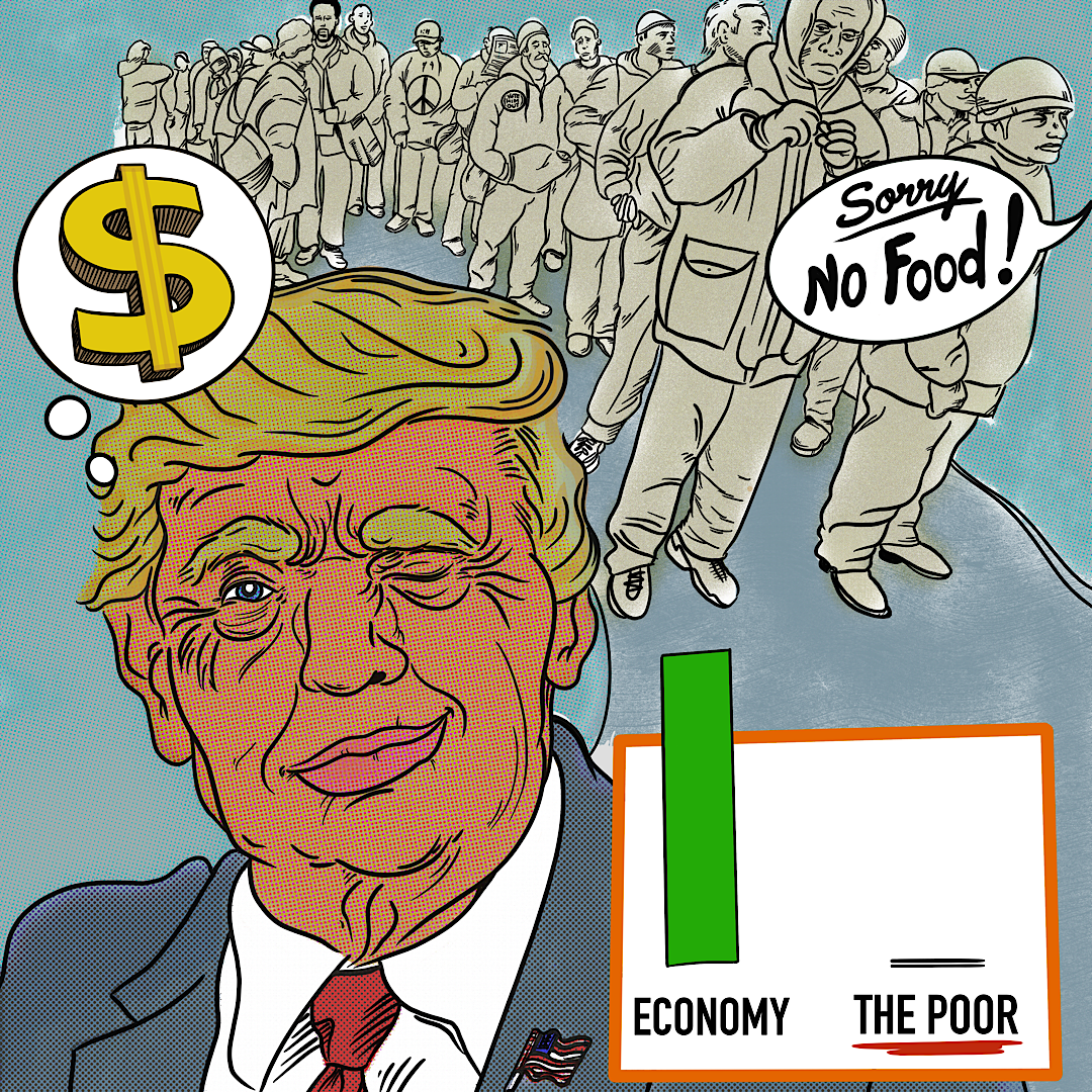 The Trump Administration proposed changes to the Supplemental Nutrition Assistance Program that would cancel food assistance for Americans.