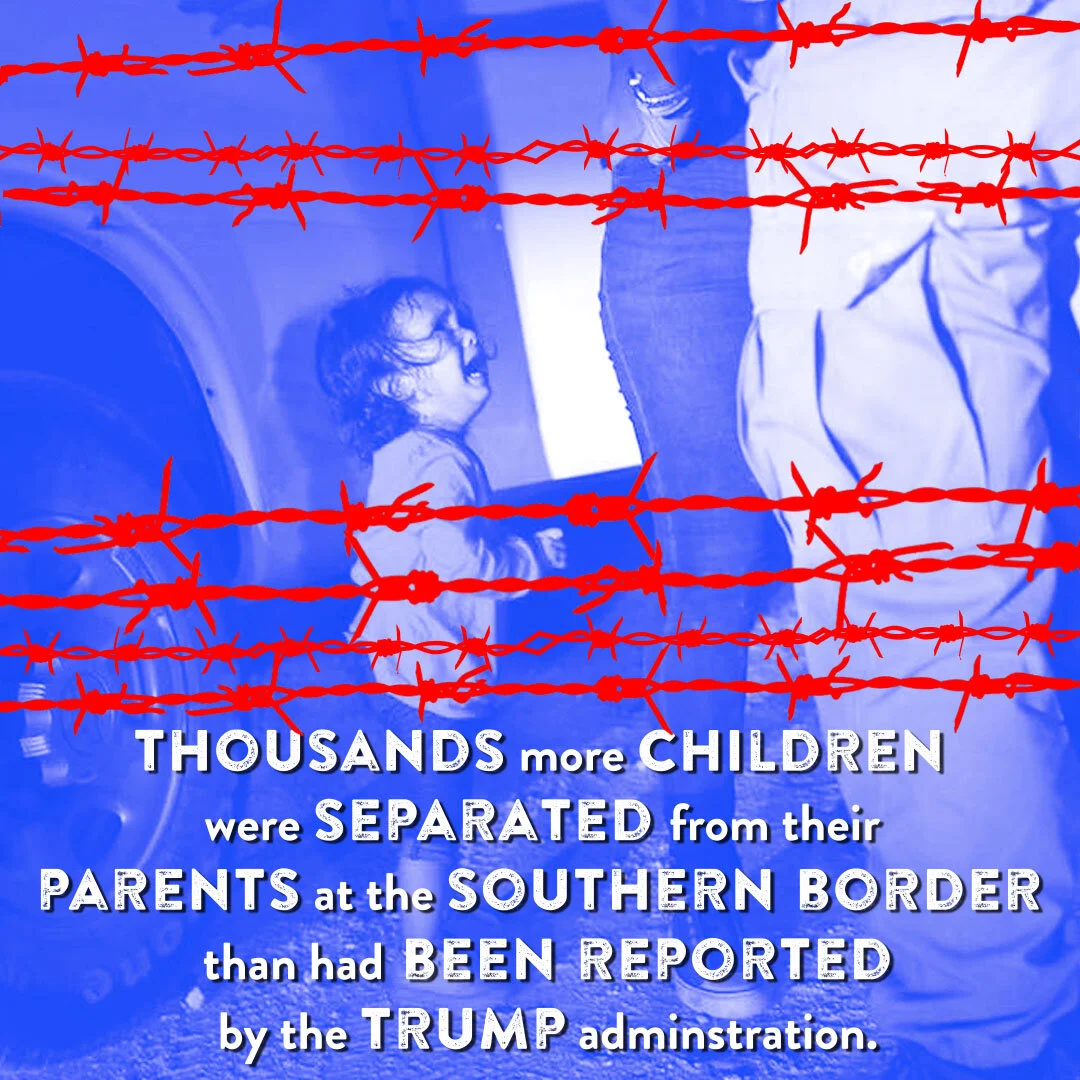A government watchdog report revealed that thousands more children were separated from their parents at the southern border than had been reported.