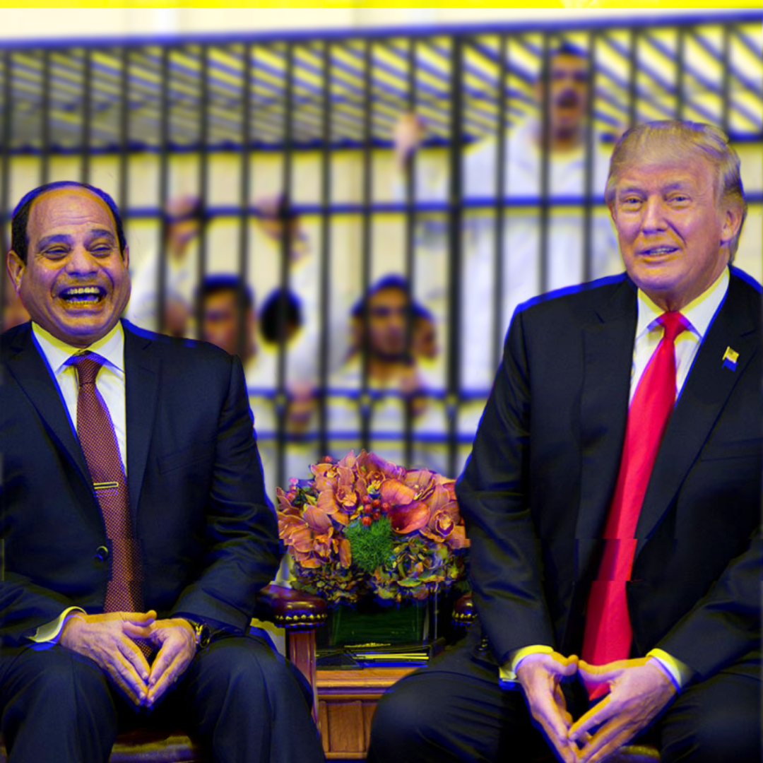 Trump praised Egypt's President Abdel Fattah el-Sisi despite his many human rights violations.