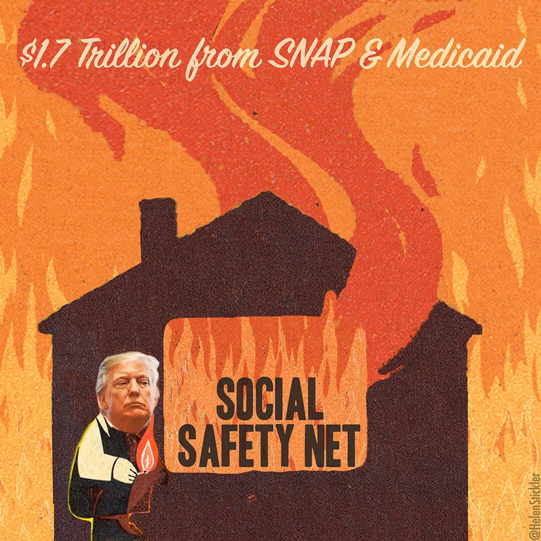 Trump proposed slashing $1.7 trillion over the next ten years from programs supporting low-income Americans.