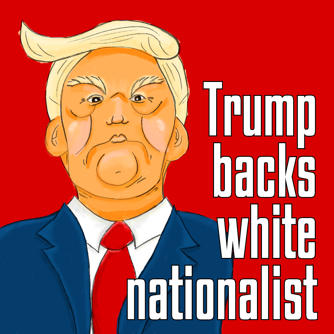 Trump campaign chose a white nationalist, William Johnson, to serve among CA’s delegates for the next presidential election. 