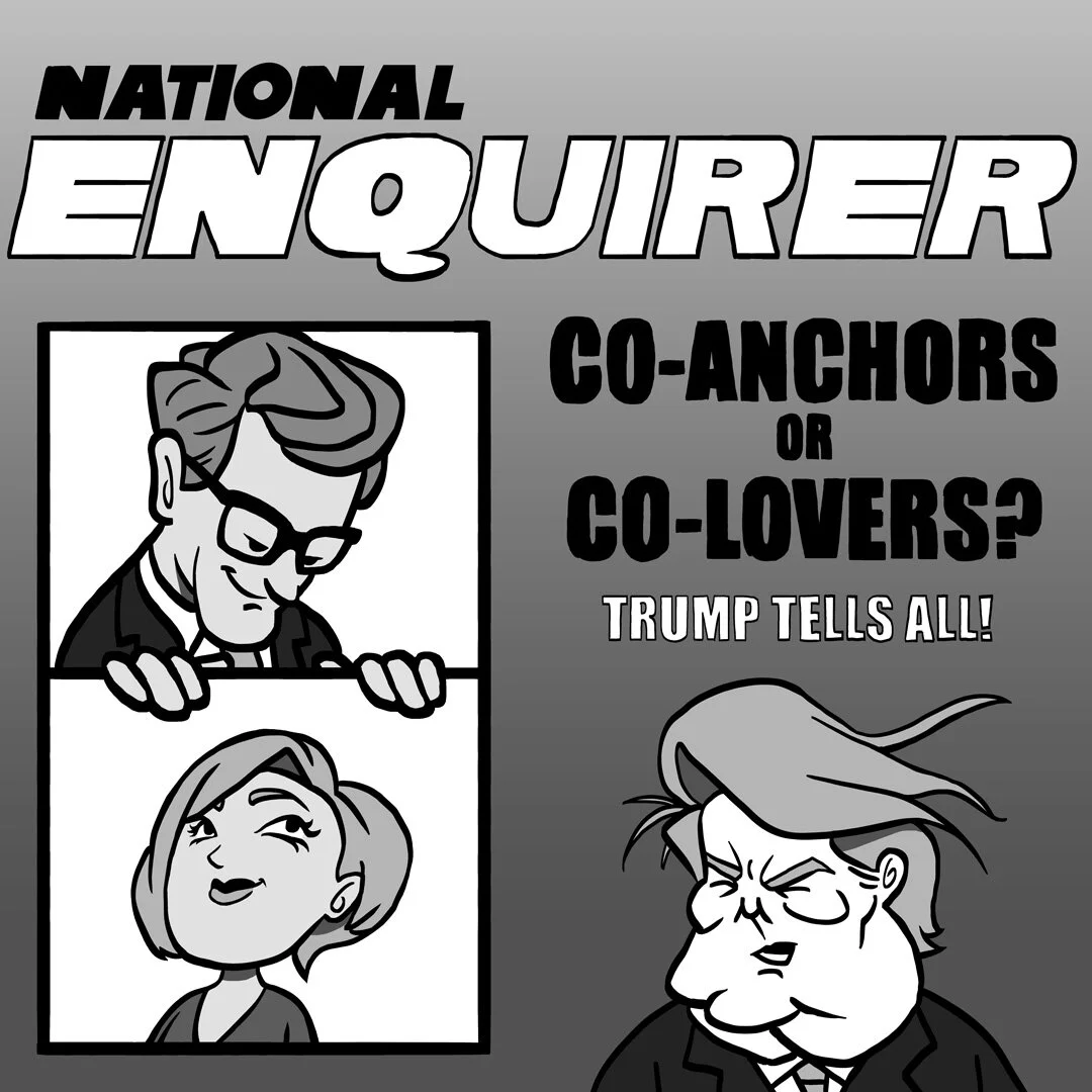 MSNBC news anchors Joe Scarborough and Mika Brzezinski alleged the White House tried to blackmail them with an article about their relationship in the National Enquirer. 