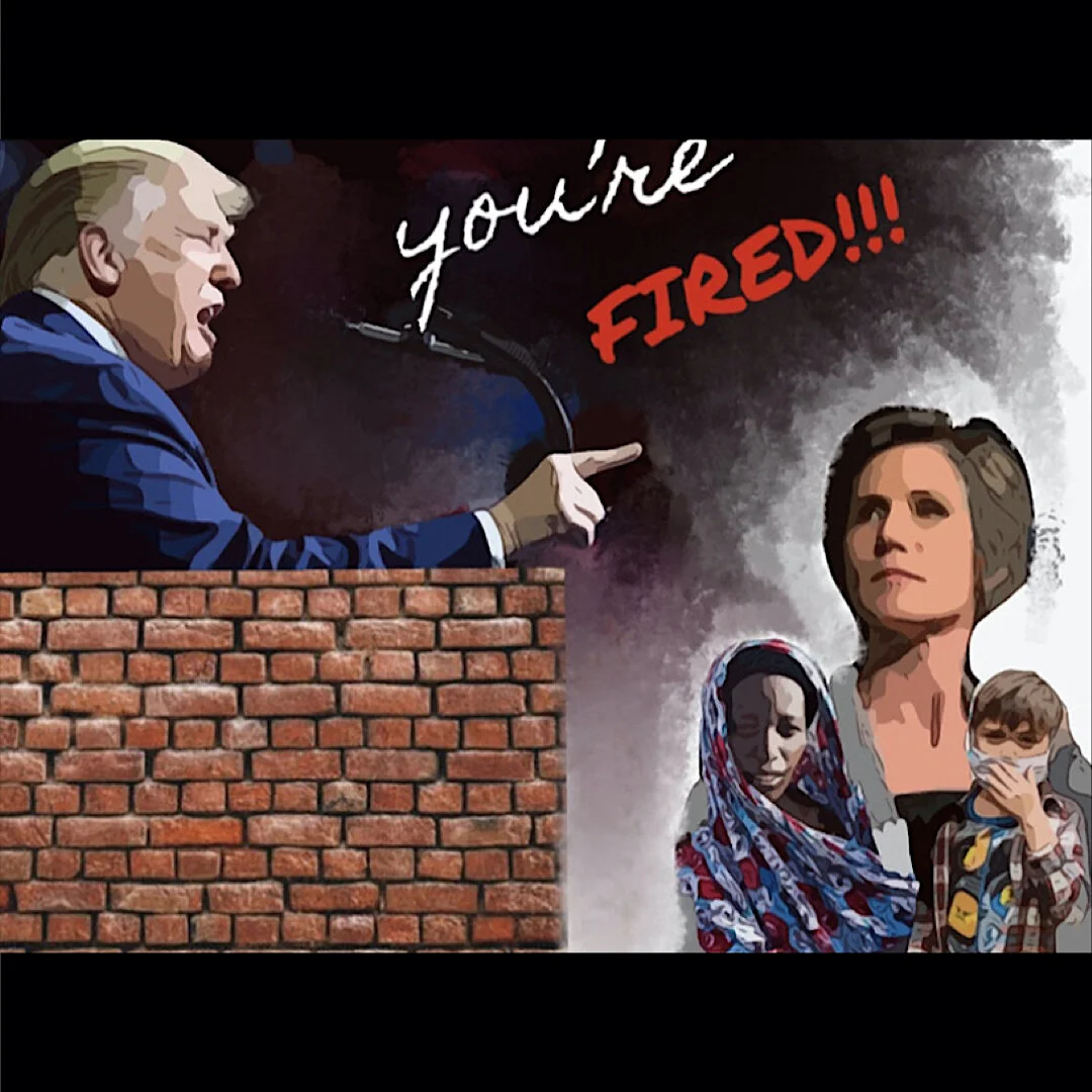 Trump fired acting Attorney General Sally Yates for refusing to defend the travel ban.