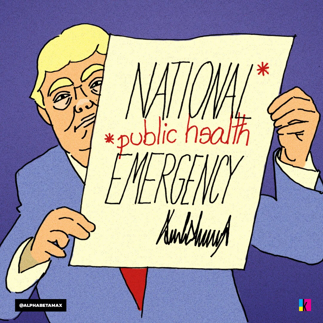 Trump declared opioid crisis “national public health emergency” instead of "national emergency" that would trigger access to FEMA’s disaster relief funds.