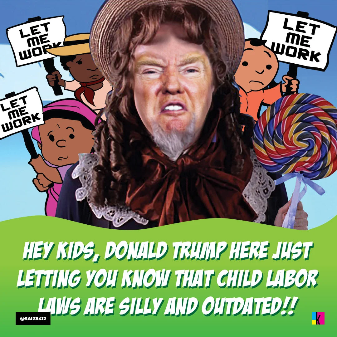 Trump's labor department proposed rollbacks to child labor laws.