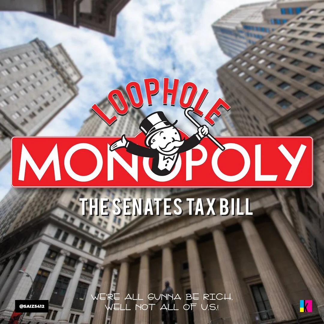 The Senate’s tax bill provided massive tax cuts to the wealthy.