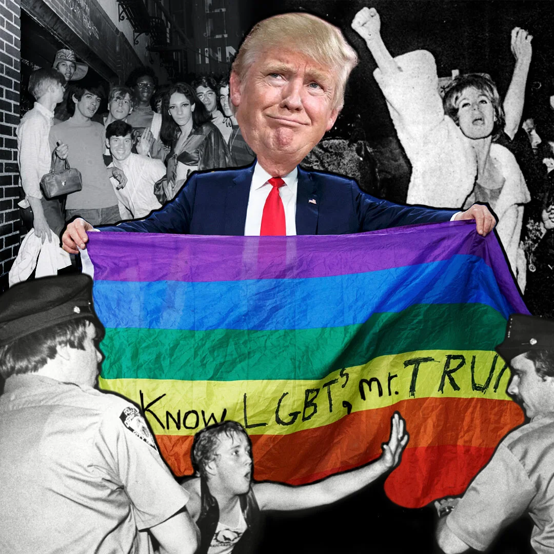 The Trump National Park Services withdrew its sponsorship of NYC's first permanent Pride Flag, outside the Stonewall Inn.