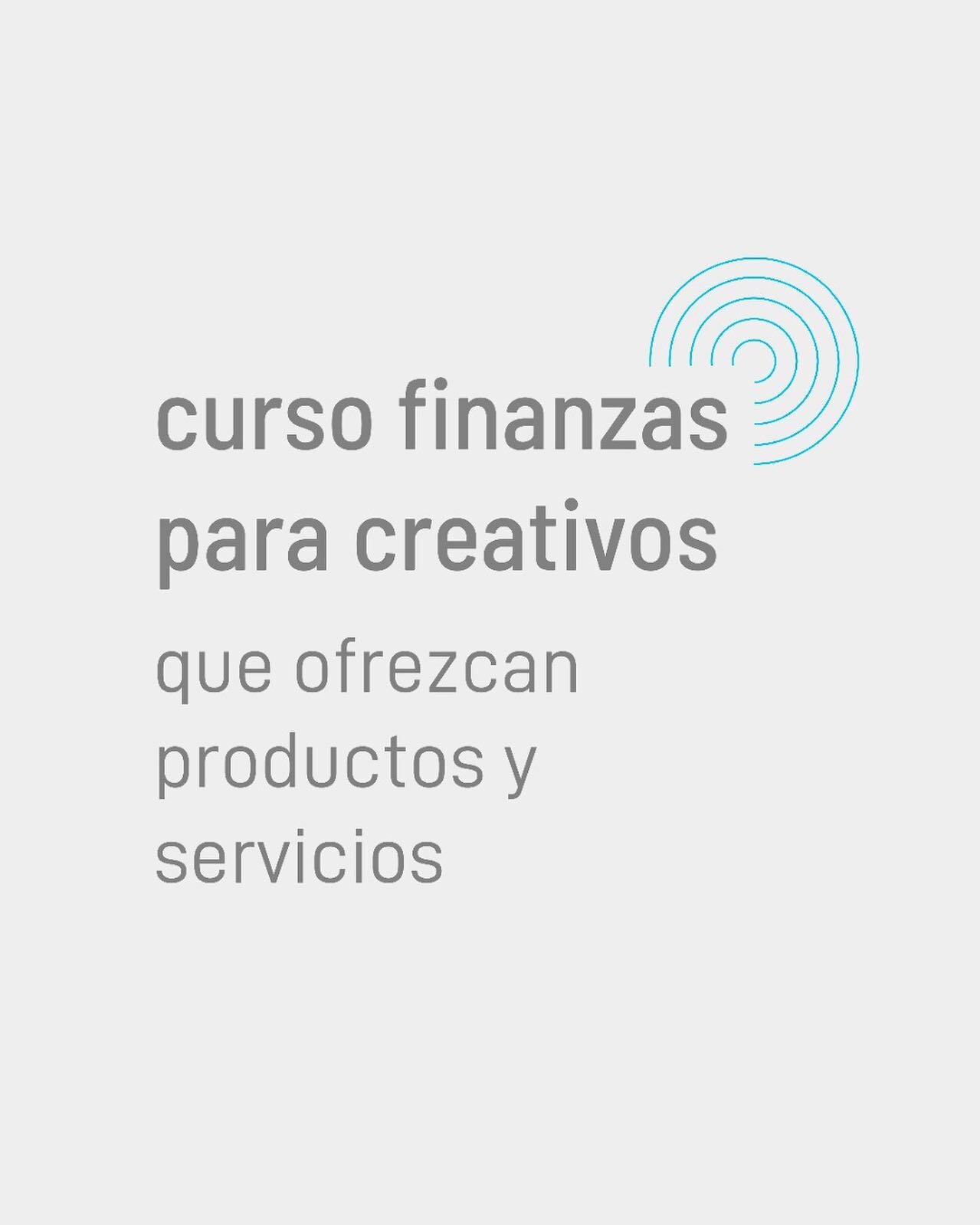 Se viene un nuevo curso de Finanzas para Creativos, creativas, emprendedores en general, recuerden que todos somos creativos!! 

Ofreces productos, servicios o experiencias? Este curso es para todos!

Se que muchos de Uds. ofrecen servicios y si no l
