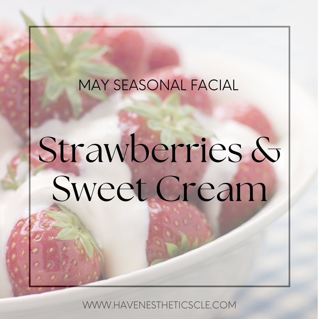 We are soooo excited for spring and we're celebrating with a delicious new seasonal facial! 

🍓Strawberry Enzyme boasts elevated niacin levels for oxygenation, delivering anti-inflammatory, antiviral and antibacterial benefits. Infused with 5% lacti