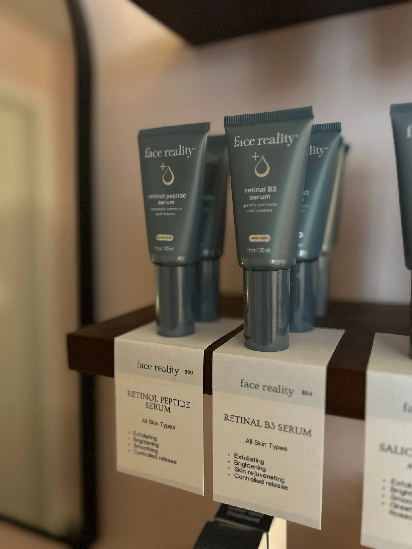 Ready to move into the maintenance phase of Acne Bootcamp?  Consider adding a Vitamin A serum into the mix!

Both of these Face Reality serums are designed to smooth, brighten, and keep skin healthy&mdash;just in slightly different ways.

💛 Retinal 