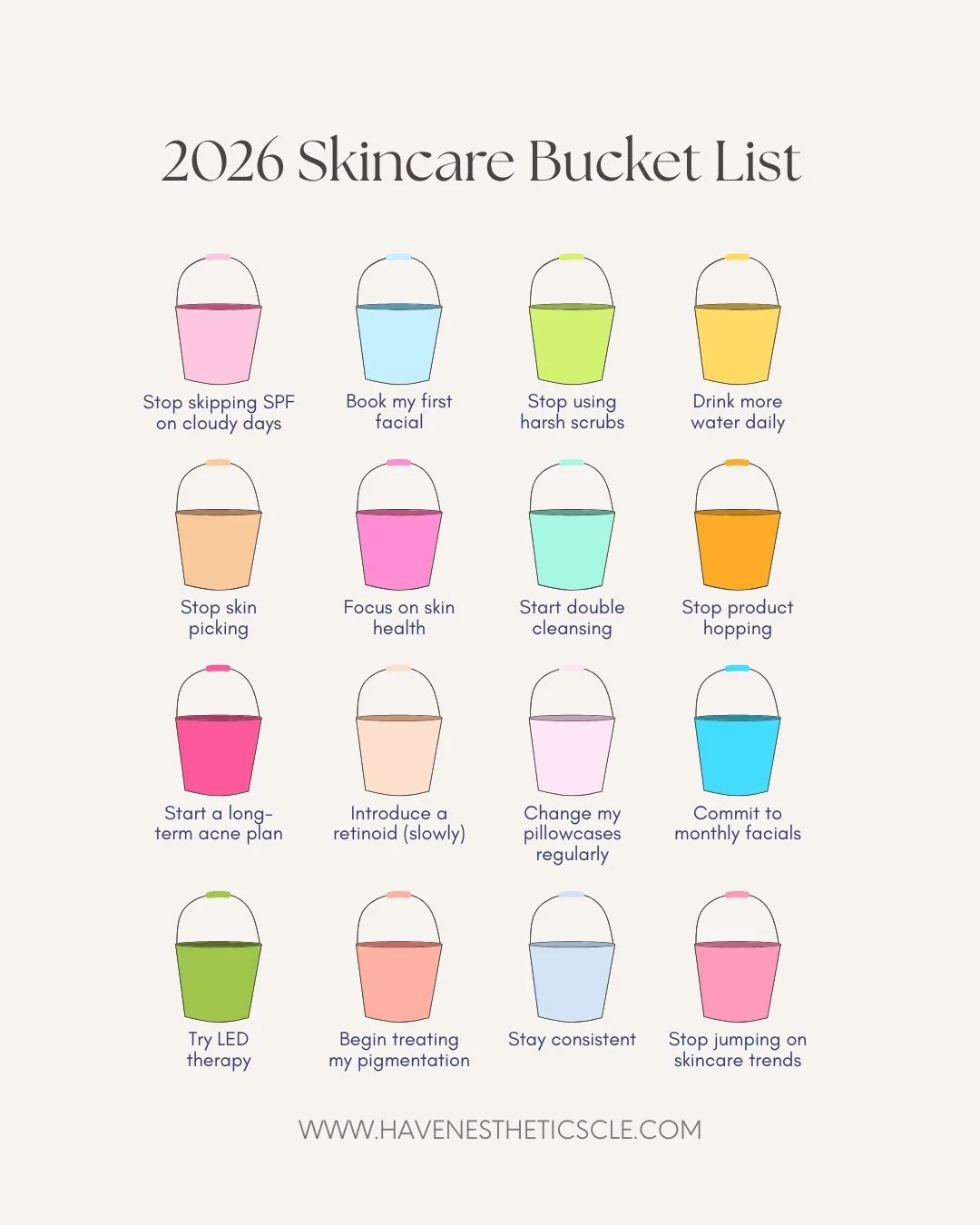 It&rsquo;s time to build your 2026 skincare bucket list ✨

If new year, new glow is on your 2026 wishlist, which of these you&rsquo;re committing to next year?