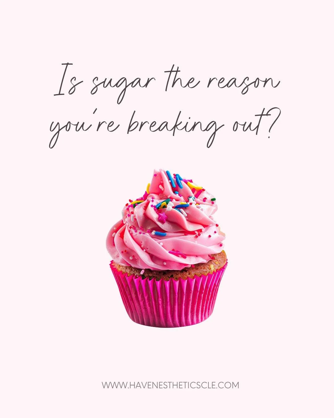 Ever noticed a pattern of pimples popping up after you've indulged in sugary snacks? It's not a coincidence!

So, how does sugar affect your skin?

When sugar enters your system, your body produces more insulin. This hormonal surge can kick your oil 