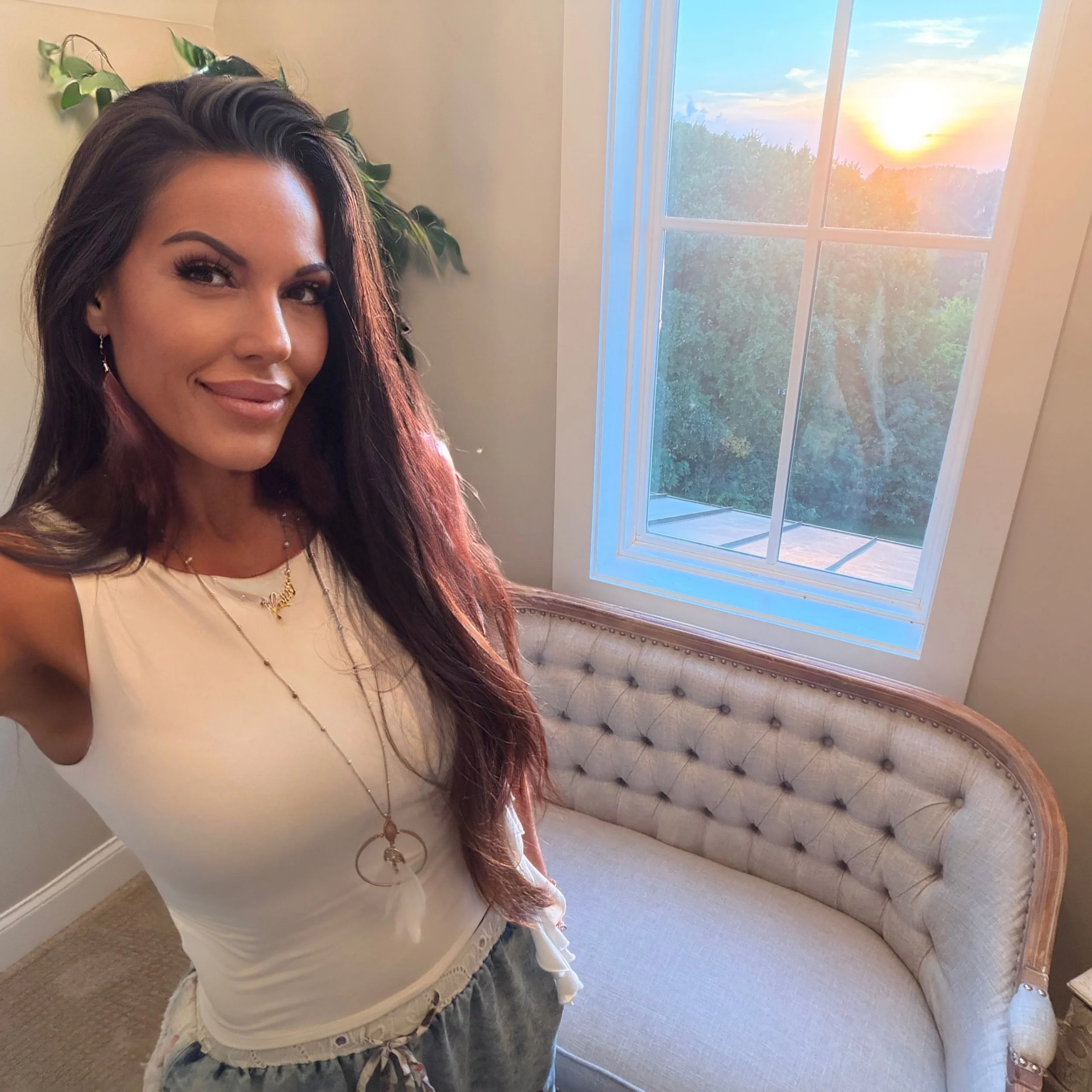 I&rsquo;m 48 &amp; Feeling Great! 

I looked through the window
and saw tomorrow&mdash;

dreams dancing in the distance,
explosions of hope
lighting up the horizon.

Little glimpses of glory,
reminding my heart
that this moment
is not the whole story