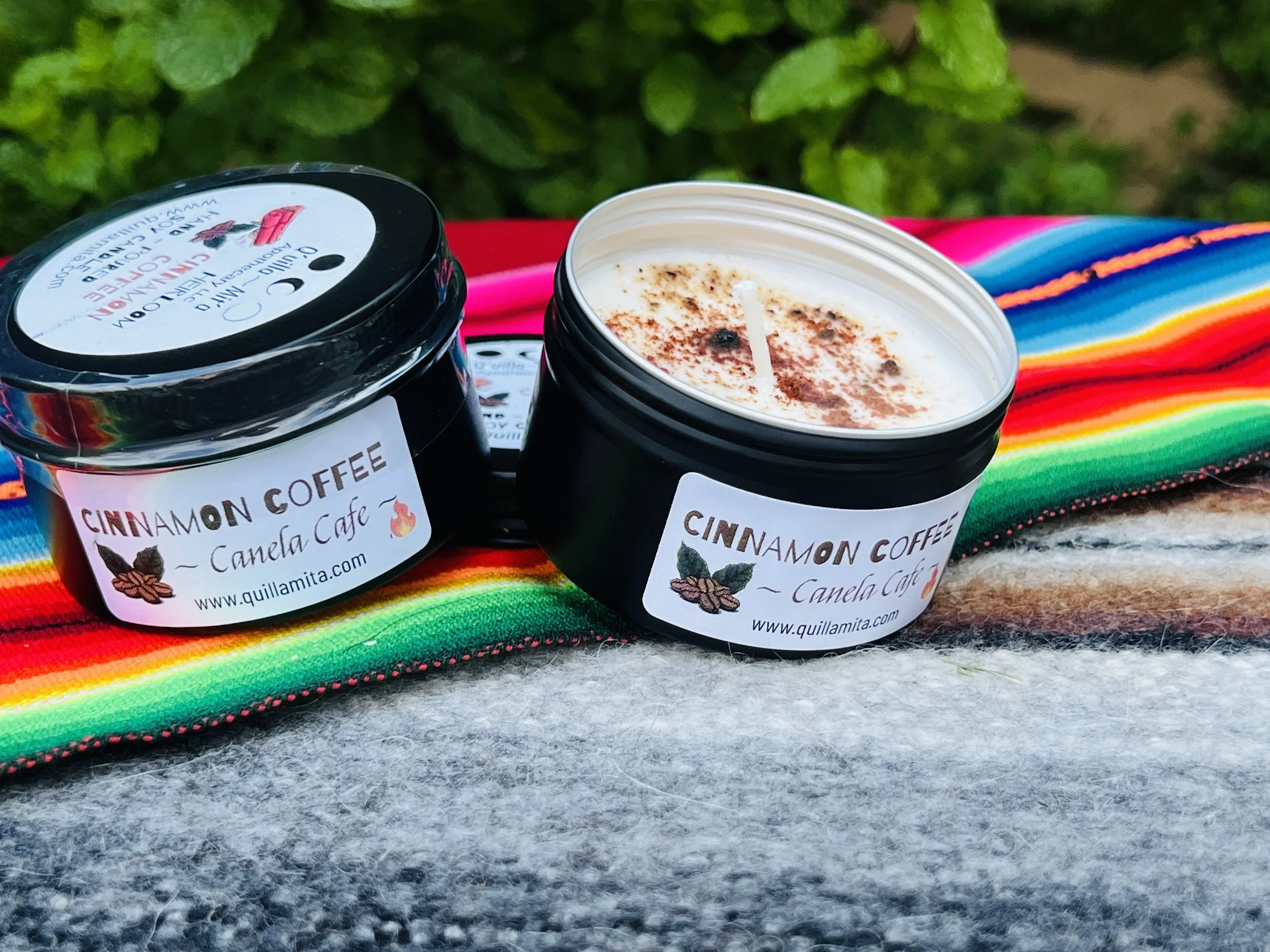 Cinnamon Coffee Soy Wax Candle - 8 oz