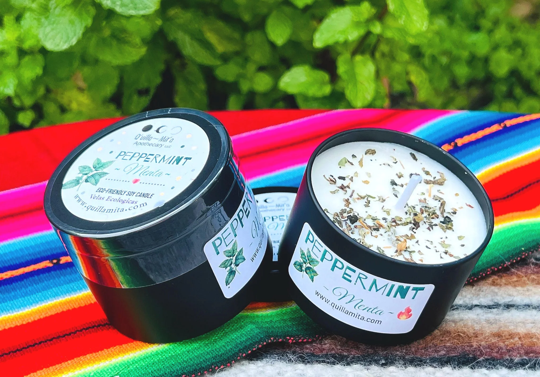 Peppermint Soy Wax Candle - 8oz