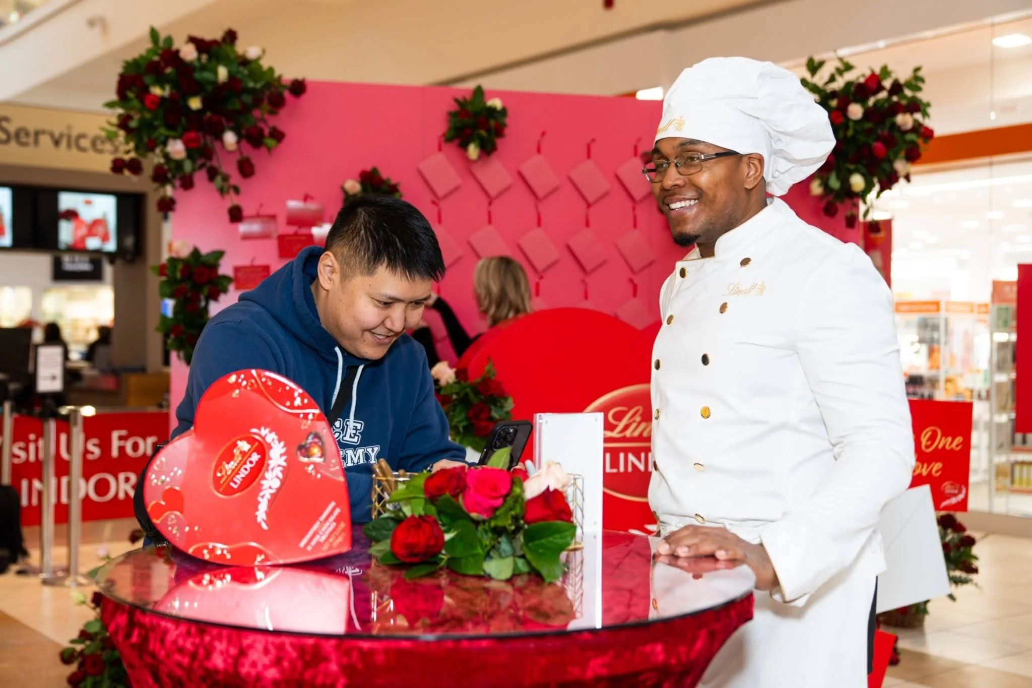 LINDOR “MELT WITH YOU” VALENTINES  POPUP