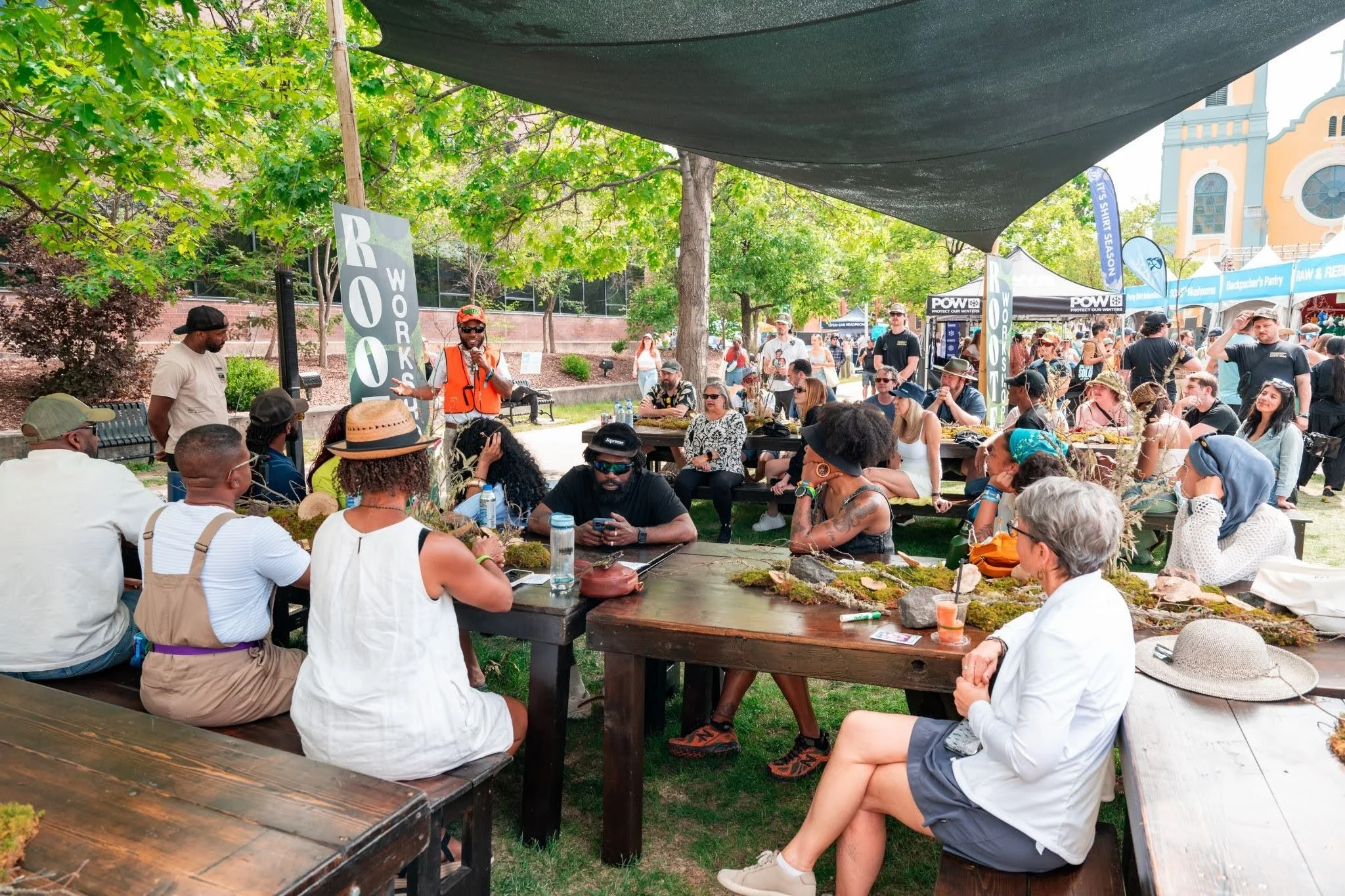 Heavy Crownz Workshop at Outside Days