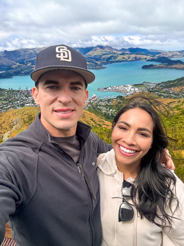 Views from the Christchurch Gondola in New Zealand