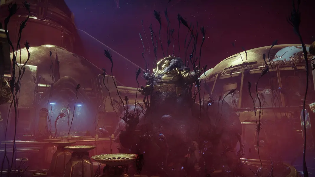 Explore the Derelict Leviathan, complete challenges, and defeat enemies to earn resources.