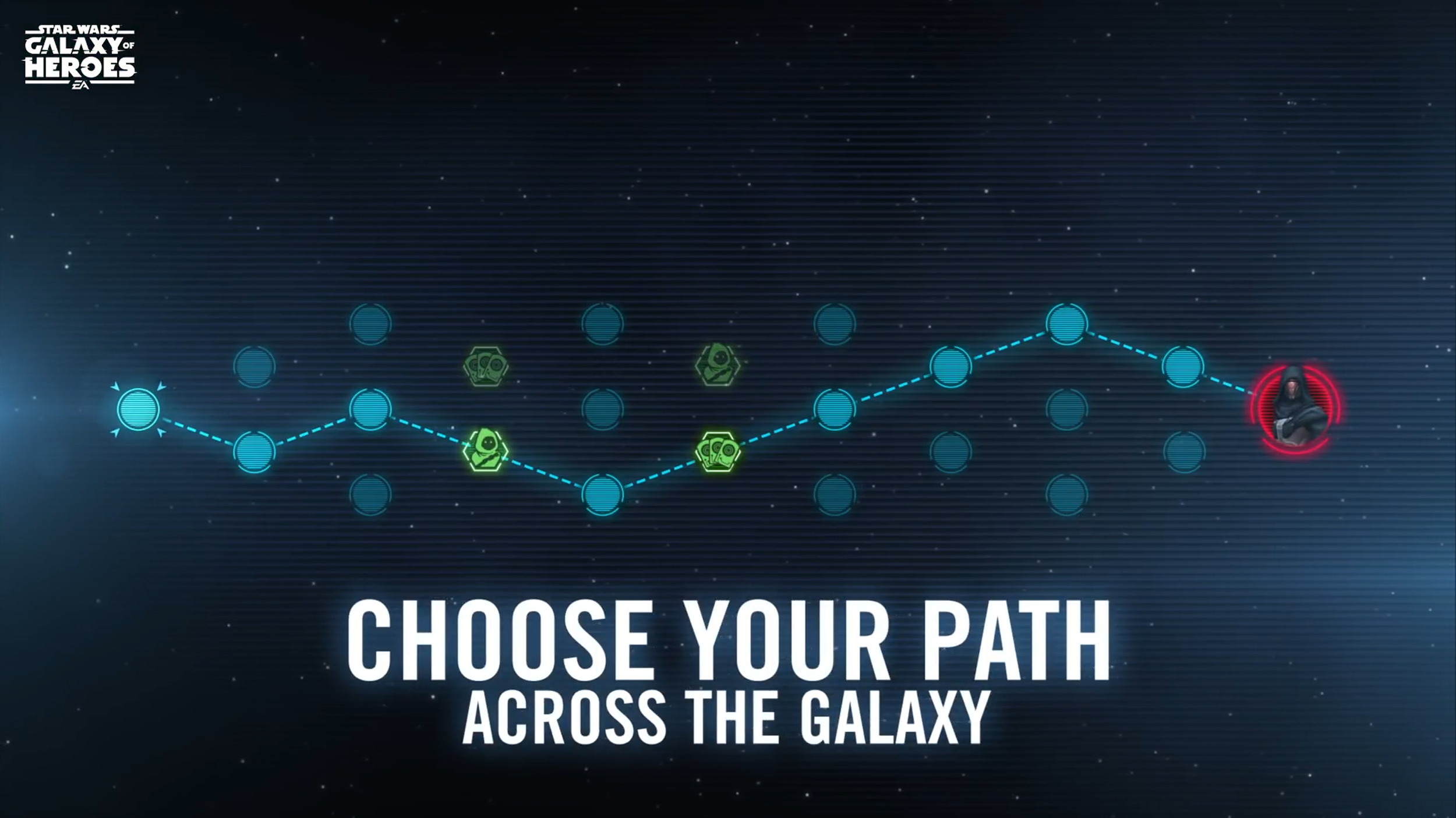 Determine the best path forward based on your roster, and enemy team compositions.