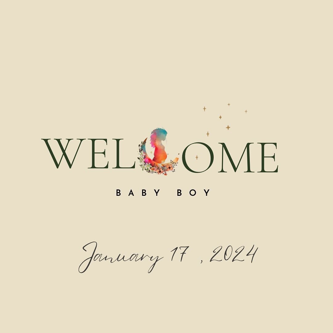 My first 2024 doula baby has made his very grand and speedy arrival! 

There were weeks of anticipation leading up to this day. A few weeks ago we thought it may have been the big day but it turns out we had some time. 

Baby boy wanted out so after 