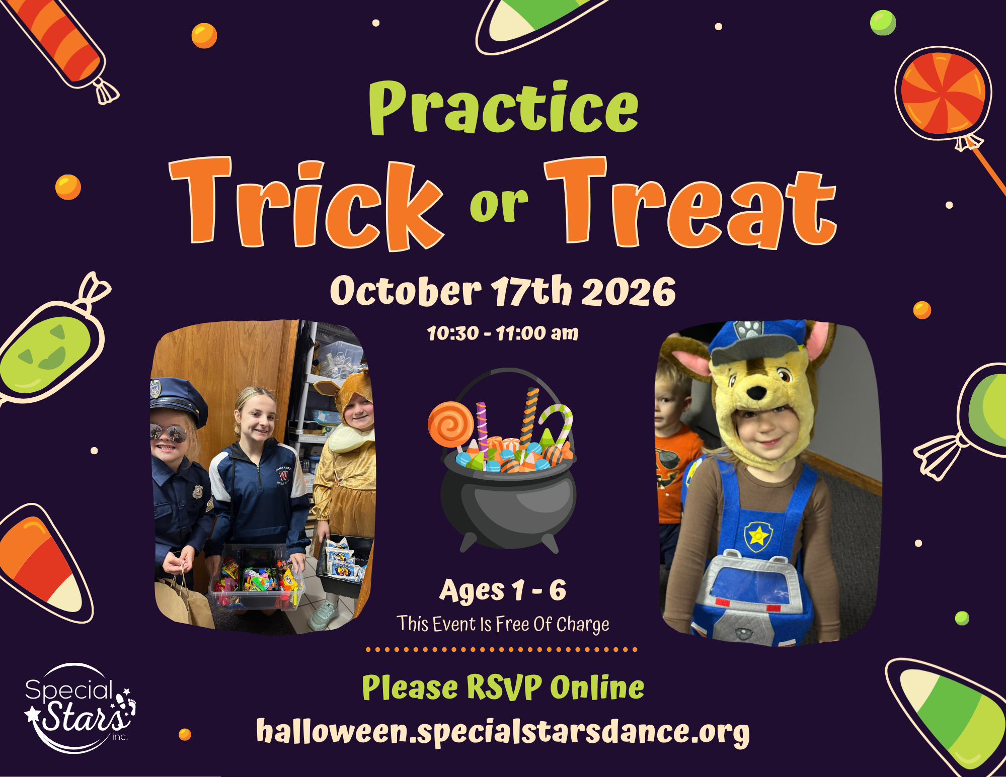 Practice Trick Or Treat 2026