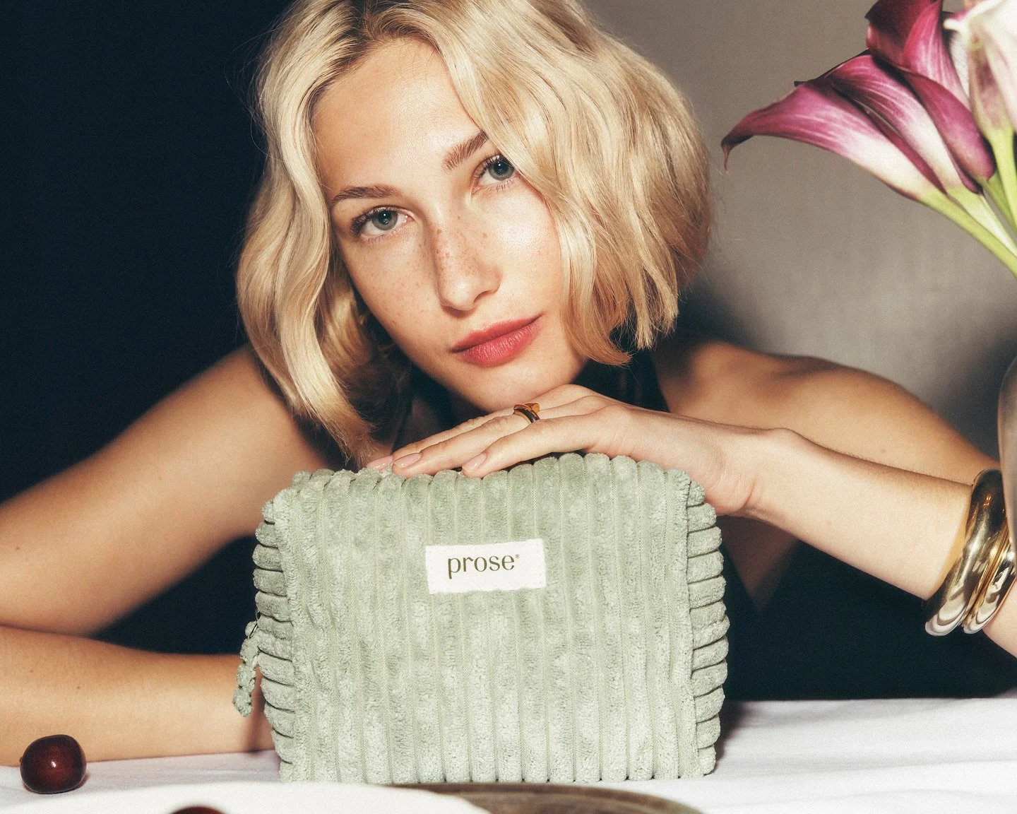 You&rsquo;re invited&hellip; 
a very merry holiday featuring @jade.huber photographed by @tomschirmacher styling @emilymazur hair @tamaramcnaughton makeup @mariel_barrera set @jenna_tedesco nails @yukie_miyakawa_nails cd @lf.creative