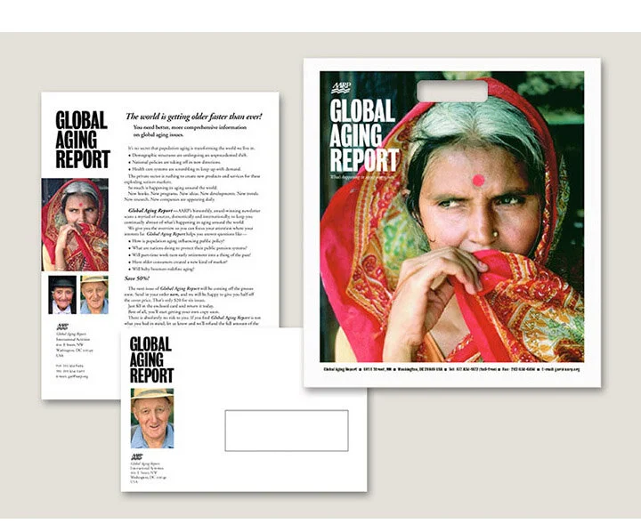 AARP, marketing materials
