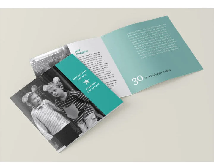 Children's theater company, brochure