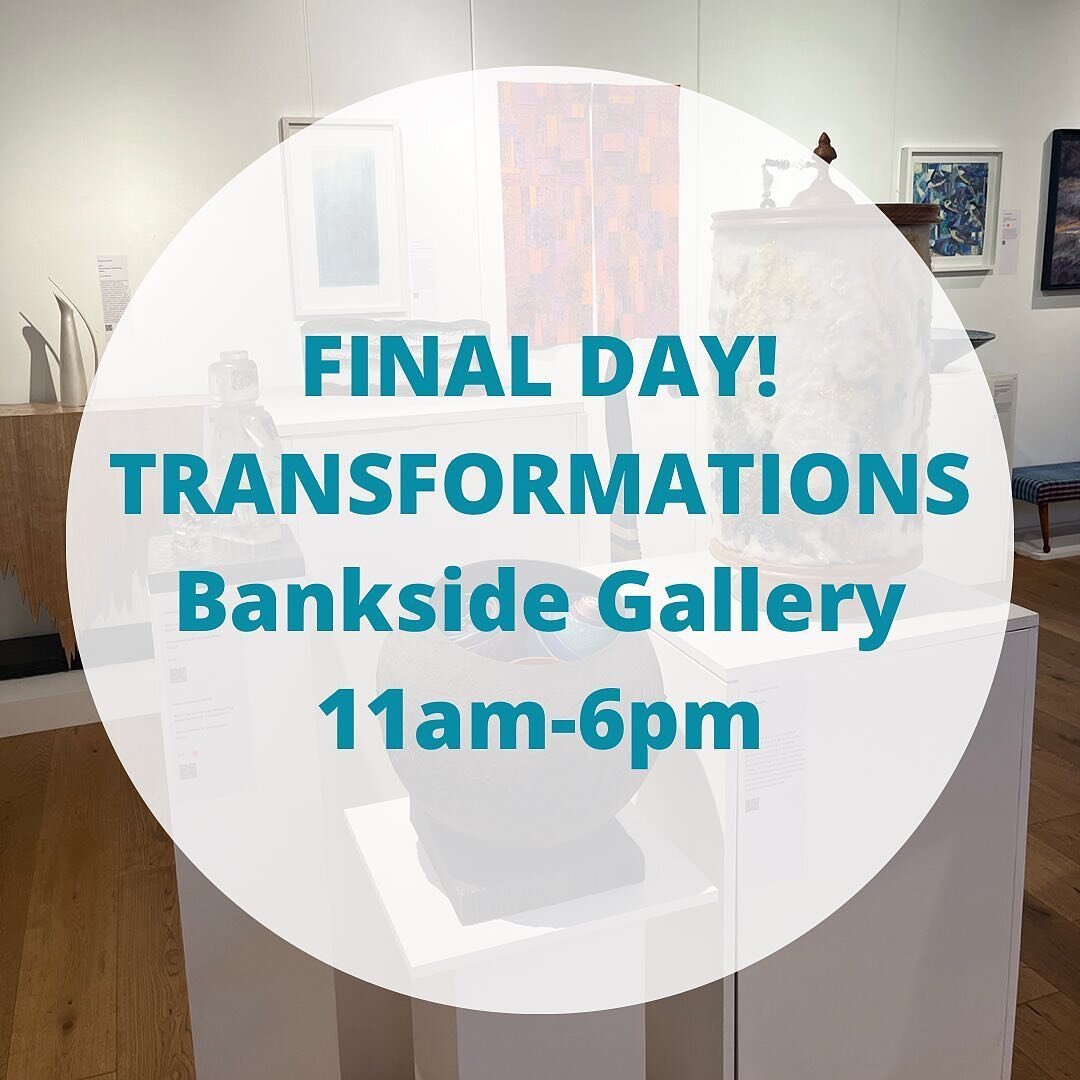 It&rsquo;s the final day of our Transformations exhibition at Bankside Gallery today. We&rsquo;ve had a great time at the gallery and it&rsquo;s been lovely to meet all our visitors! For one last day at this excellent venue, we are delighted to share