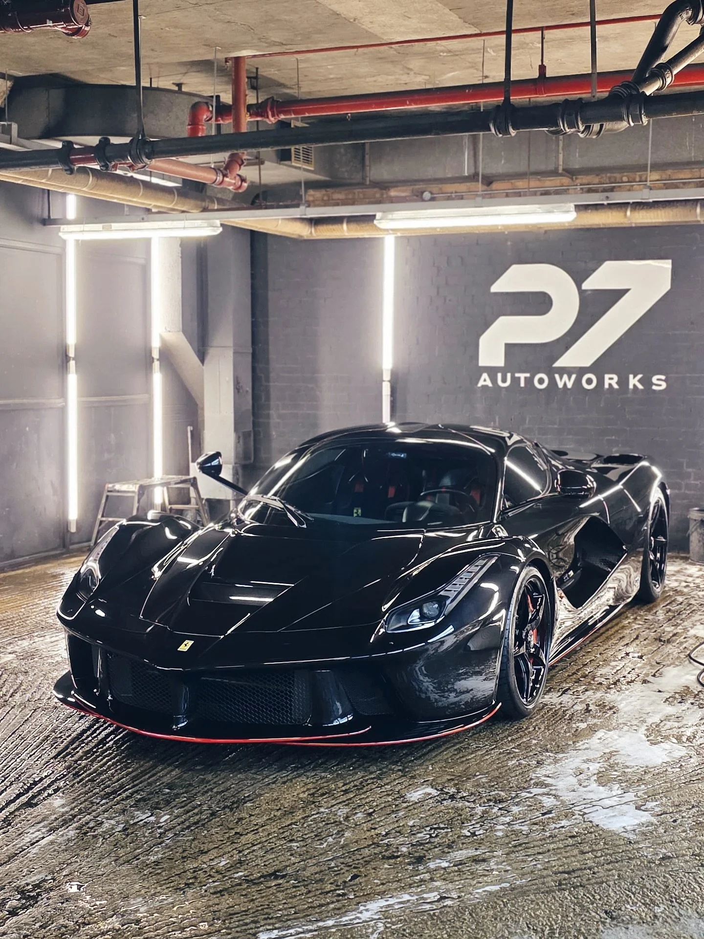 Some cars need no introduction 🖤 we were delighted to work on this LaFerrari recently which looked stunning in black with the red details. The greatest hypercar there is?

#P7Autoworks #Ferrari #LaFerrari #Supercars #CarWrapping #PPF #CarValeting #M