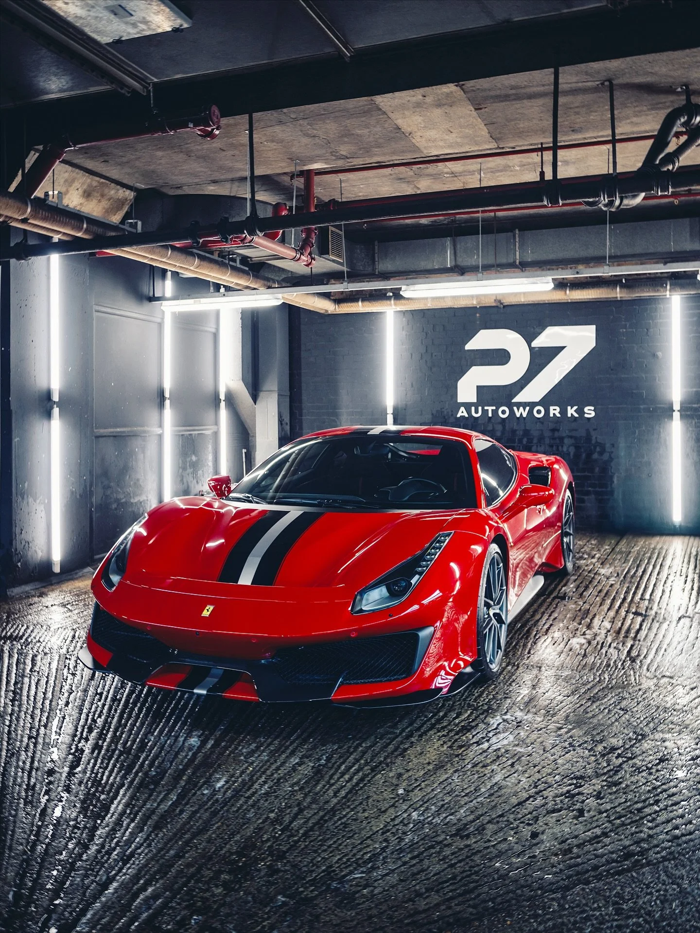 Ferrari 488 Pista enjoying a premium super wash recently at our Mayfair HQ 🧼 

#P7Autoworks #Ferrari #488Pista #488 #Pista #Supercars #CarWrapping #PPF #Valet #Mayfair #London