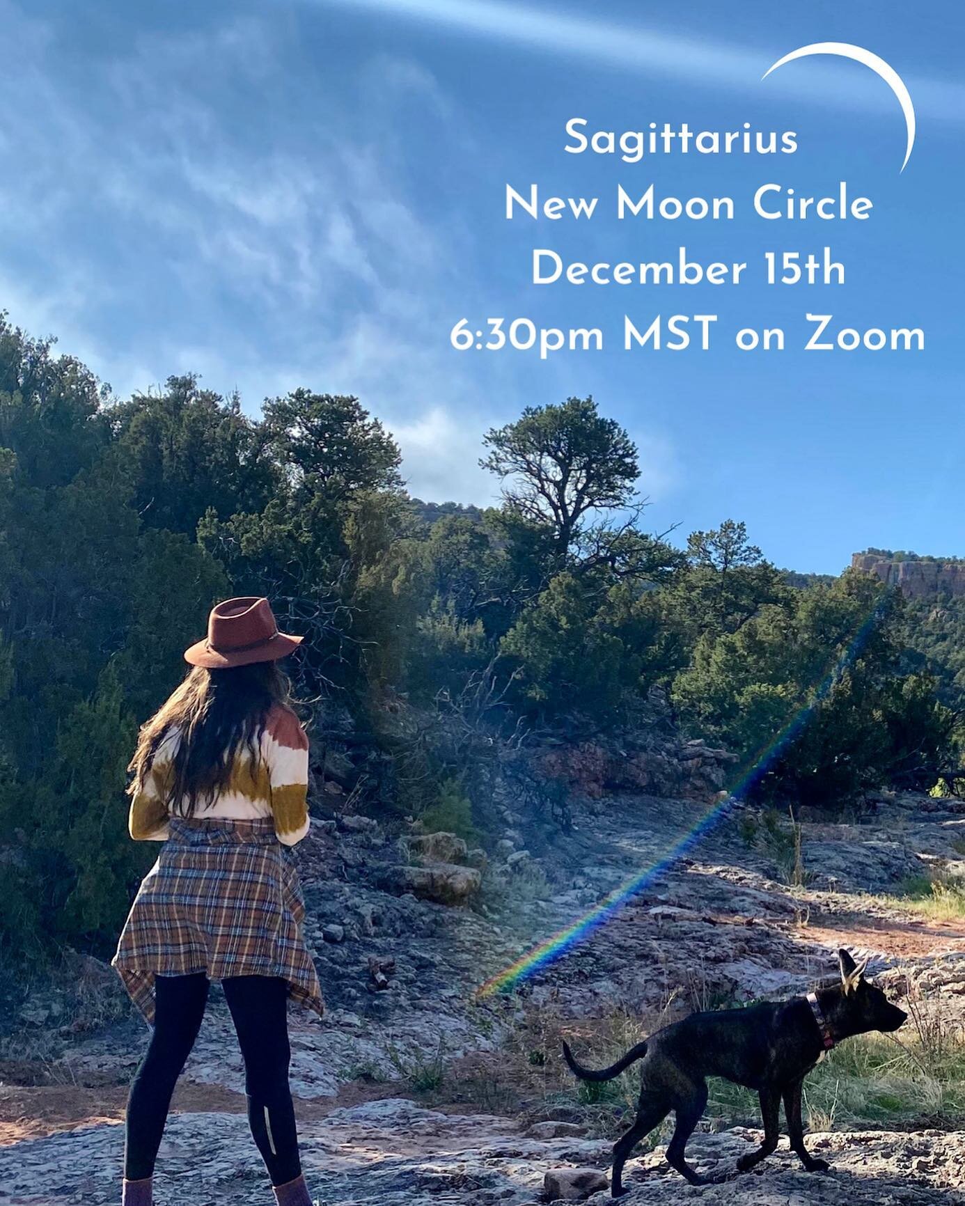 Hellooo Sagittarius season (my personal fave) 🏹 

Join us on Dec. 15th on Zoom to honor the gypsy, the learner and the philosopher within each of us 🌎 

We&rsquo;ll explore Sag energy with meditation, movement, journaling, intention setting and dee