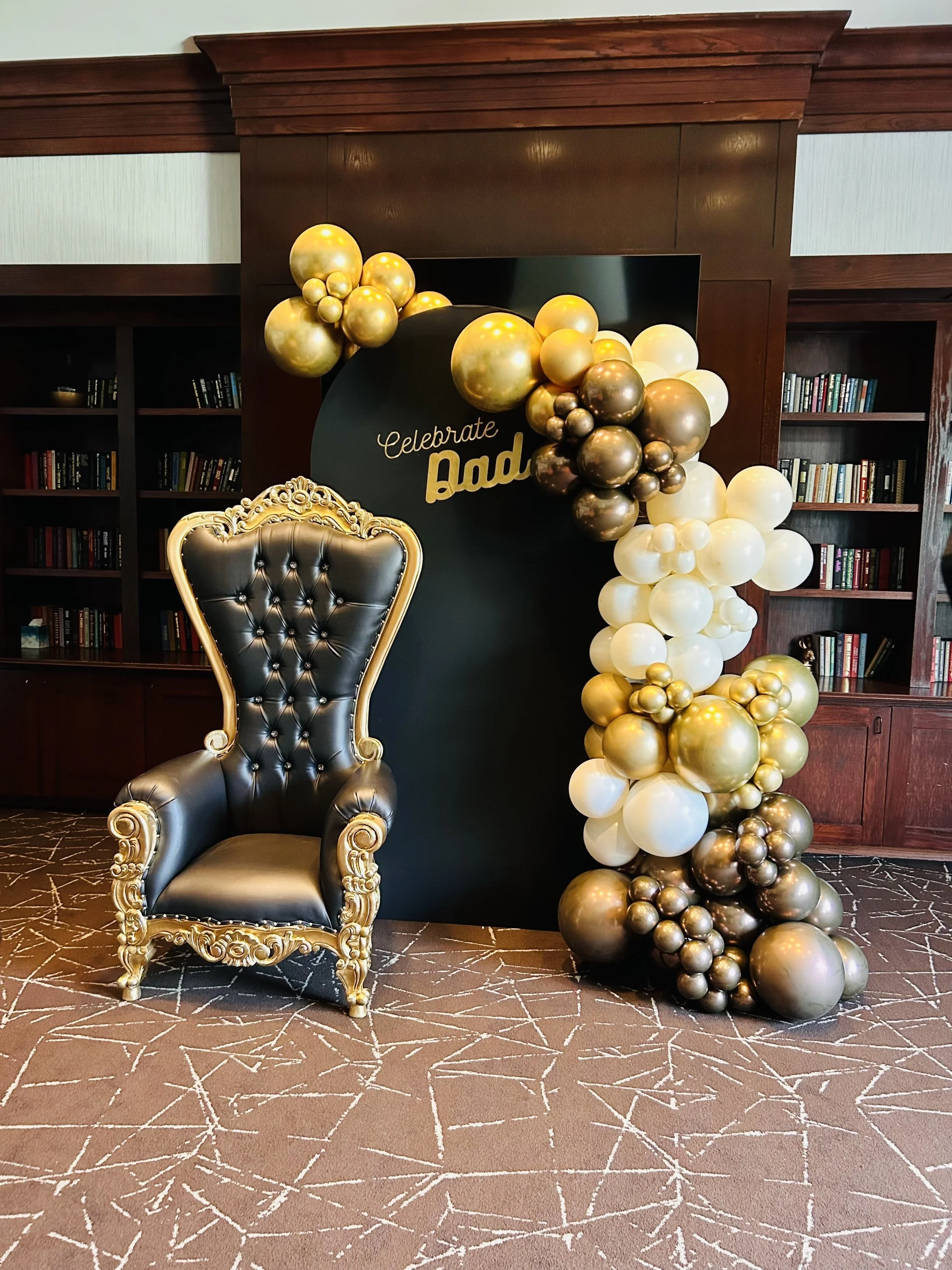Father's Day Balloon Decor — Backdrops & Installations