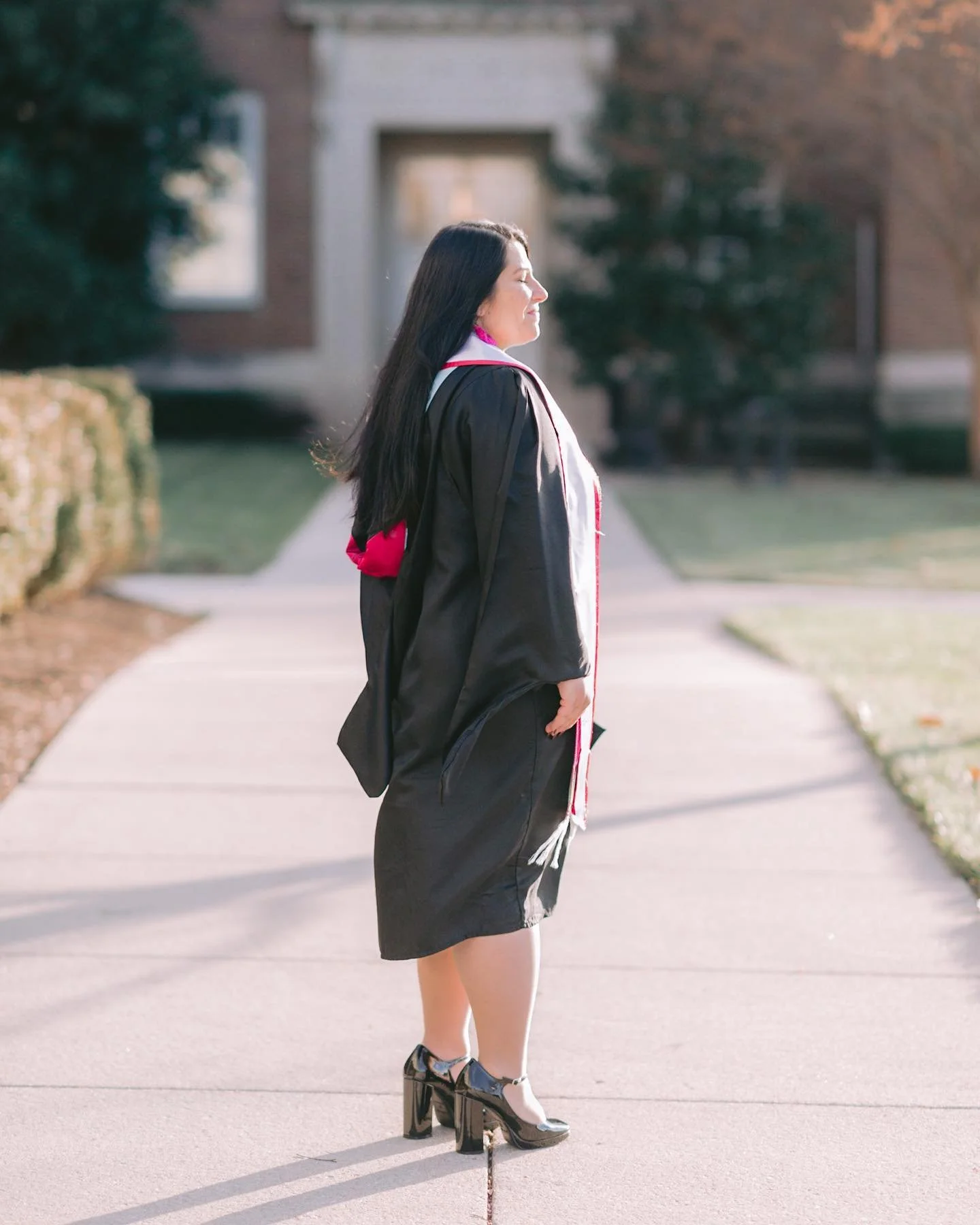 Proud to share that my sister, Rachel Bell, earned her Master&rsquo;s Degree in Information Technology from University of Cincinnati in December of 2022! Took some pictures of her on a (very cold) winter day to celebrate.

As it has been said before,