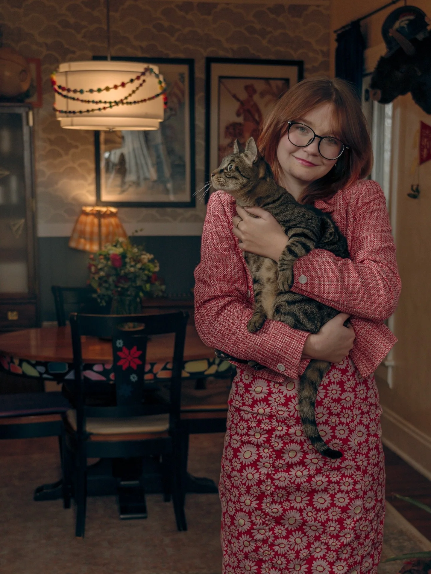 For years, my dream has been to photograph people inside their homes. This seed of an idea started when I was a wedding photographer hauling vintage suitcases &amp; doilies that probably meant nothing to the couples I photographed. It was pretty, but