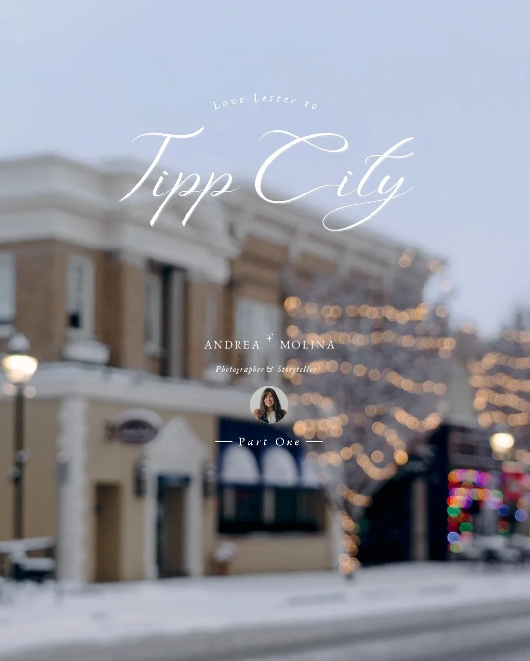 Love Letter to Tipp City | Christmas Snow Day, Part 1

I woke up early yesterday morning, bundled up, and walked to our Tipp City downtown before sunrise. It was absolutely stunning. It was the kind of soft snow that makes our little town feel like a