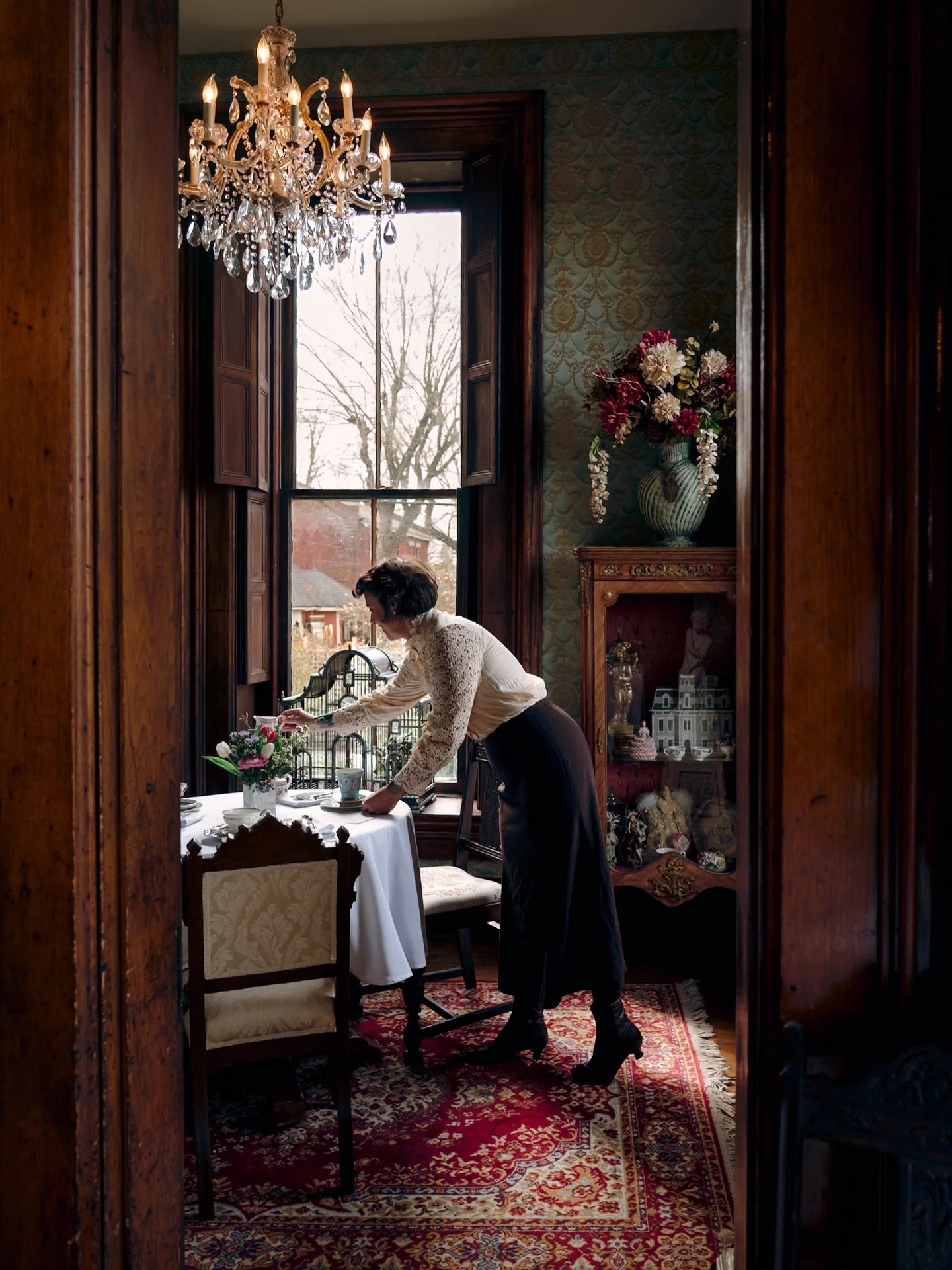 Afternoon Tea at Bossler Mansion | March 29, 2026

What a gift it is to be in the presence of people who spin dreams into tablescapes &amp; share love by perfecting scones. Wonderland lives in St. Anne&rsquo;s Hill at The Bossler. 🐇 

It was an hono