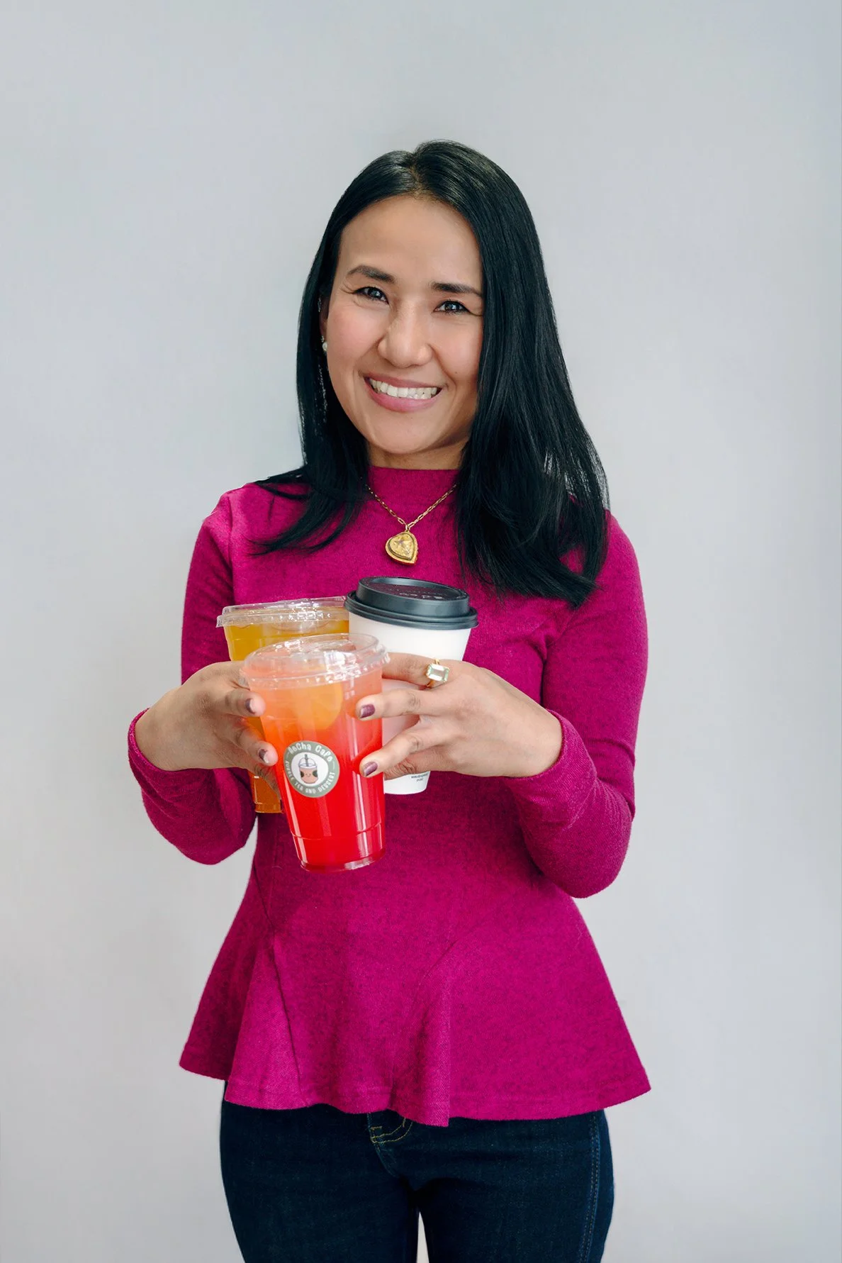 Aoy Atkins Owner of AeCha Cafe in Tipp City  by Andrea Molina