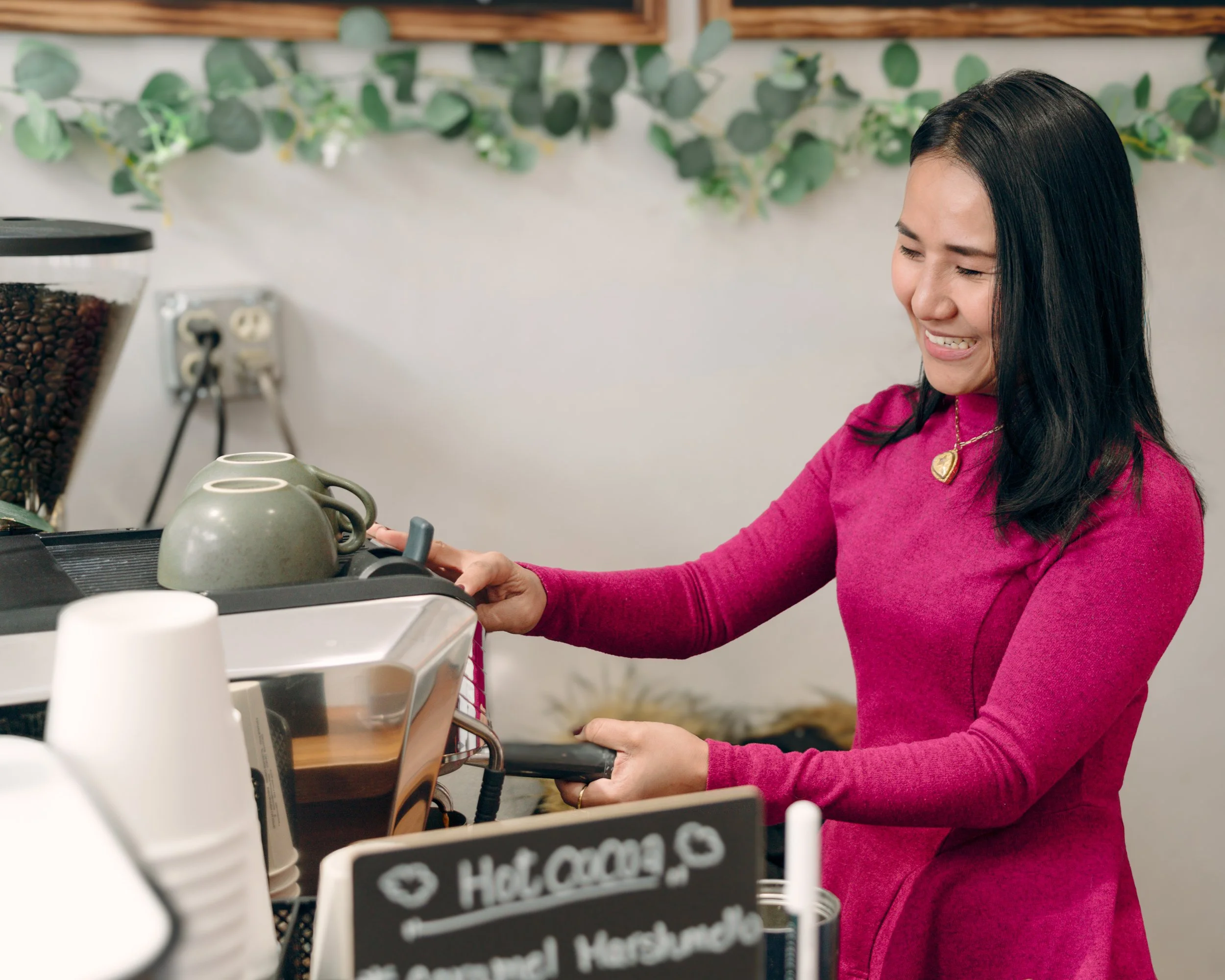 AeCha Cafe Branding Photography by Andrea Molina