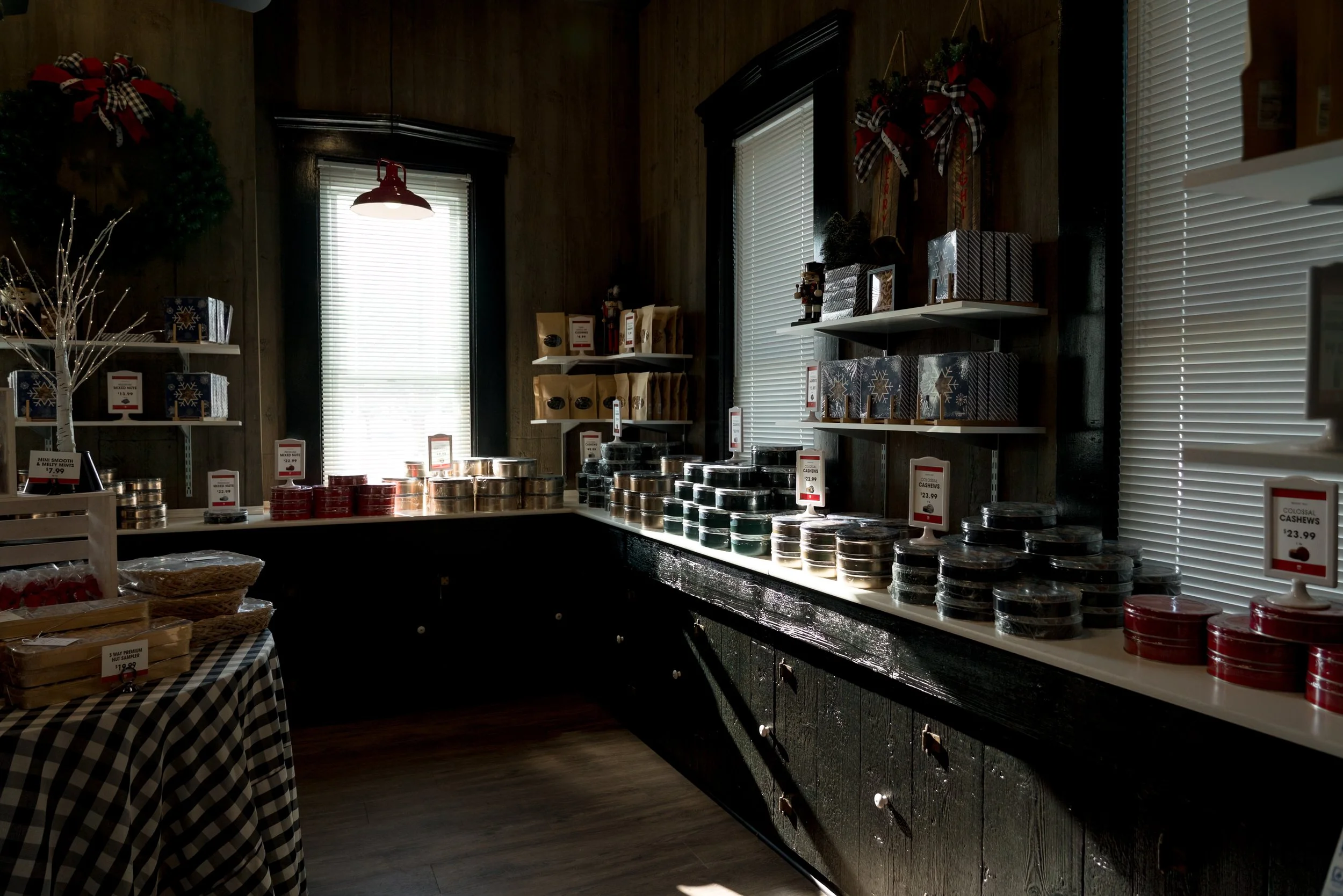 Interior of Trophy Nut at Christmas by Andrea Molina