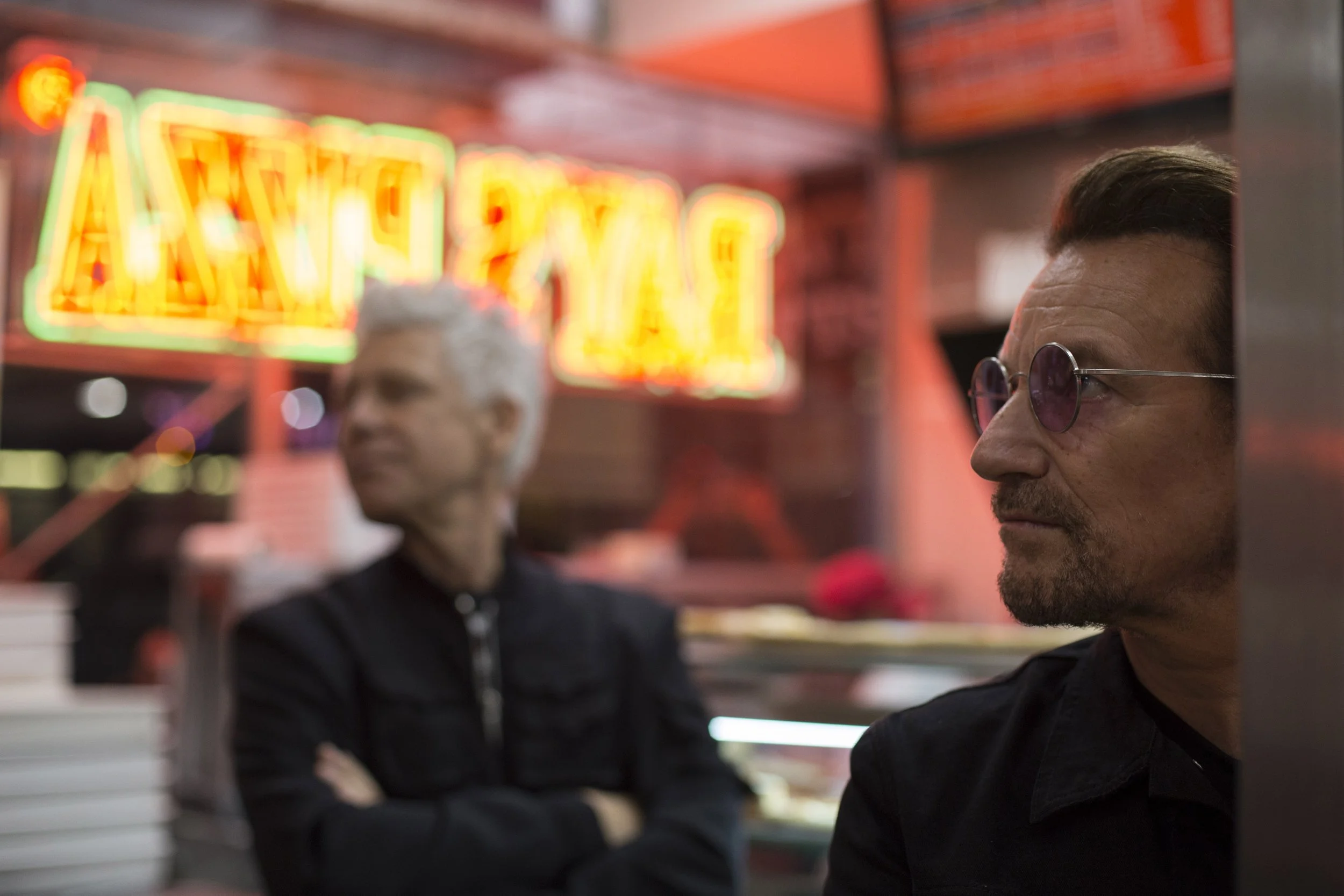 Bono + Adam Clayton