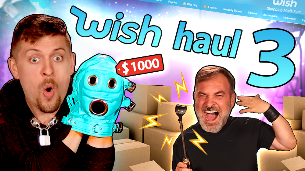 KINKY WISH TOY HAUL  Watts the Safeword
