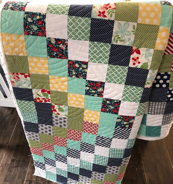                

 
      #Longarming &nbsp;this morning on my&nbsp; #Aprilshowers &nbsp; #wwscrappytrip &nbsp;- this has been such a fun project and quick too. I couldn’t stop once I had started and I see more of these in my future. Thanks&nbsp; @woo