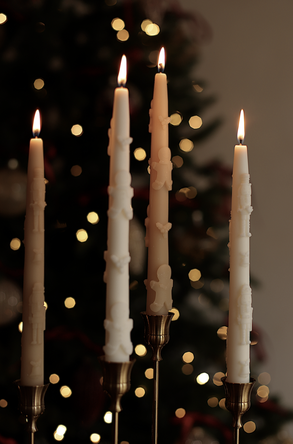 Nutcracker & Gingerbread Taper