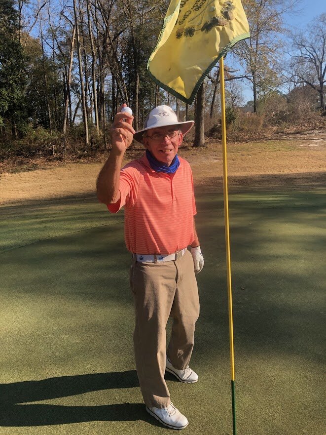 YOW SCORES HOLE-IN-ONE