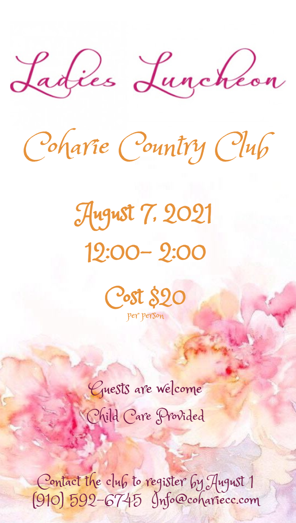 MEMBER-GUEST LADIES LUNCHEON