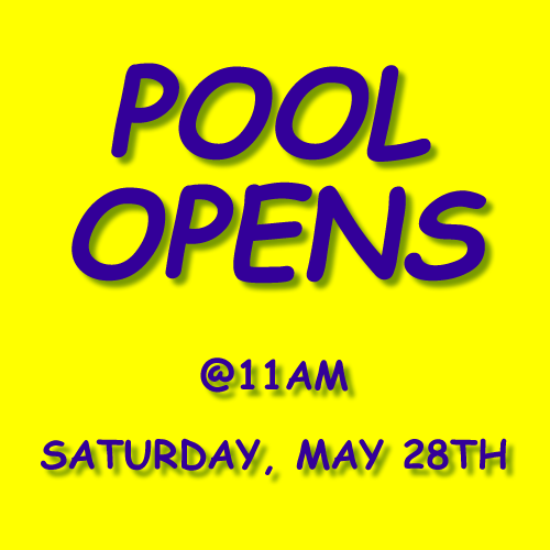 POOL OPENS
