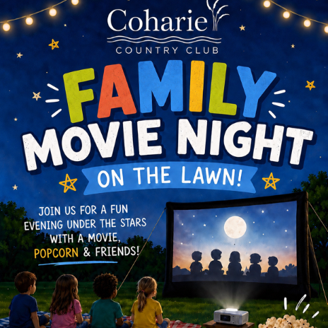        Family Movie Night on the Lawn
